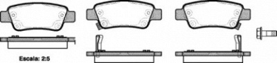 DR!VE dp1010100082 -  Комплект тормозных колодок, дисковый тормоз