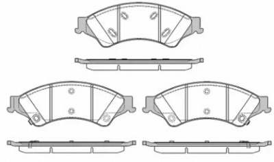 DR!VE dp1010100095 -  Комплект тормозных колодок, дисковый тормоз