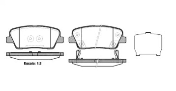 DR!VE dp1010100097 -  Комплект тормозных колодок, дисковый тормоз