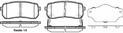 DR!VE dp1010100146 -  Комплект тормозных колодок, дисковый тормоз