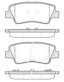 DR!VE dp1010100150 -  Комплект тормозных колодок, дисковый тормоз