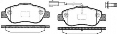 DR!VE dp1010100177 -  Комплект тормозных колодок, дисковый тормоз