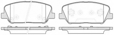 DR!VE dp1010100193 -  Комплект тормозных колодок, дисковый тормоз
