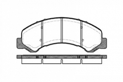 DR!VE dp1010100231 -  Комплект тормозных колодок, дисковый тормоз