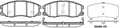 DR!VE dp1010100259 -  Комплект тормозных колодок, дисковый тормоз