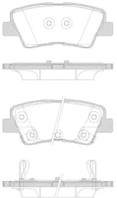 DR!VE dp1010100264 -  Комплект тормозных колодок, дисковый тормоз