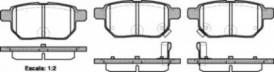 DR!VE dp1010100270 -  Комплект тормозных колодок, дисковый тормоз