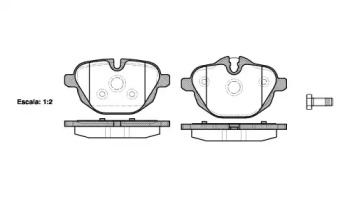 DR!VE dp1010100306 -  Комплект тормозных колодок, дисковый тормоз