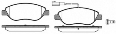 DR!VE dp1010100333 -  Комплект тормозных колодок, дисковый тормоз