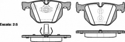 DR!VE dp1010100341 -  Комплект тормозных колодок, дисковый тормоз