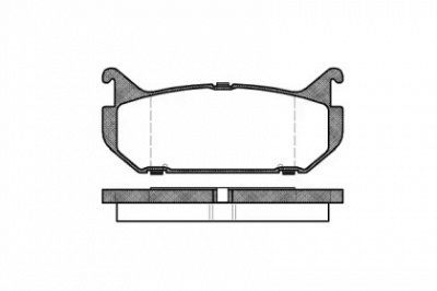DR!VE dp1010100343 -  Комплект тормозных колодок, дисковый тормоз