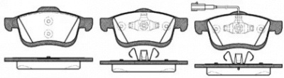DR!VE dp1010100384 -  Комплект тормозных колодок, дисковый тормоз