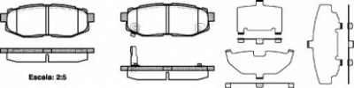 DR!VE dp1010100407 -  Комплект тормозных колодок, дисковый тормоз