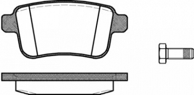 DR!VE dp1010100444 -  Комплект тормозных колодок, дисковый тормоз