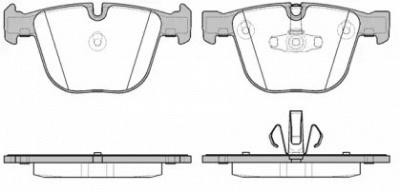 DR!VE dp1010100526 -  Комплект тормозных колодок, дисковый тормоз