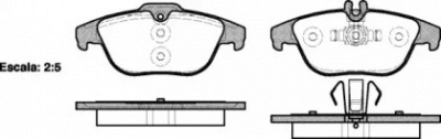 DR!VE dp1010100532 -  Комплект тормозных колодок, дисковый тормоз