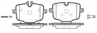 DR!VE dp1010100676 -  Комплект тормозных колодок, дисковый тормоз