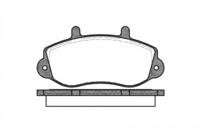 DR!VE dp1010100688 -  Комплект тормозных колодок, дисковый тормоз