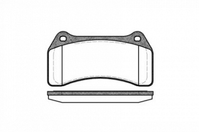 DR!VE dp1010100695 -  Комплект тормозных колодок, дисковый тормоз