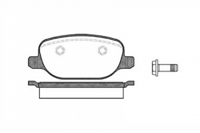 DR!VE dp1010100704 -  Комплект тормозных колодок, дисковый тормоз