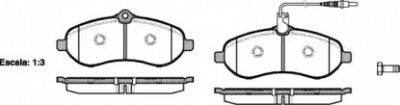 DR!VE dp1010100743 -  Комплект тормозных колодок, дисковый тормоз