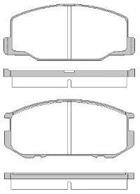 DR!VE dp1010100748 -  Комплект тормозных колодок, дисковый тормоз