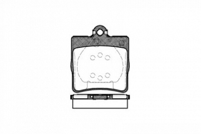 DR!VE dp1010100761 -  Комплект тормозных колодок, дисковый тормоз