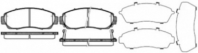DR!VE dp1010100779 -  Комплект тормозных колодок, дисковый тормоз