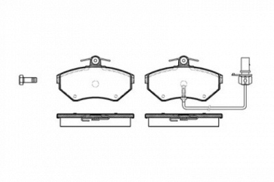 DR!VE dp1010100801 -  Комплект тормозных колодок, дисковый тормоз