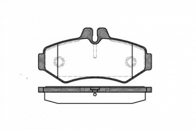 DR!VE dp1010100823 -  Комплект тормозных колодок, дисковый тормоз