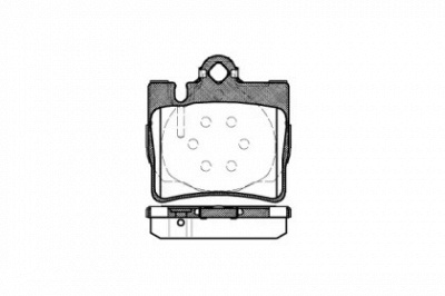 DR!VE dp1010100858 -  Комплект тормозных колодок, дисковый тормоз