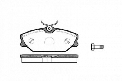 DR!VE dp1010100872 -  Комплект тормозных колодок, дисковый тормоз