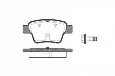 DR!VE dp1010100894 -  Комплект тормозных колодок, дисковый тормоз