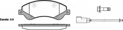 DR!VE dp1010100901 -  Комплект тормозных колодок, дисковый тормоз