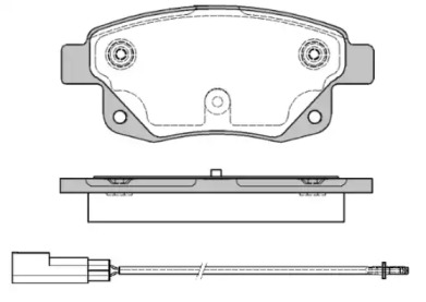 DR!VE dp1010100903 -  Комплект тормозных колодок, дисковый тормоз