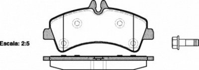 DR!VE dp1010100907 -  Комплект тормозных колодок, дисковый тормоз