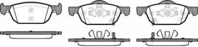 DR!VE dp1010100922 -  Комплект тормозных колодок, дисковый тормоз