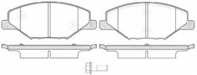 DR!VE dp1010100927 -  Комплект тормозных колодок, дисковый тормоз