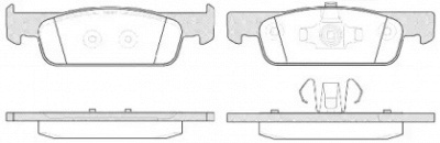 DR!VE dp1010100928 -  Комплект тормозных колодок, дисковый тормоз