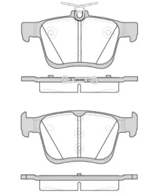 DR!VE dp1010100929 -  Комплект тормозных колодок, дисковый тормоз