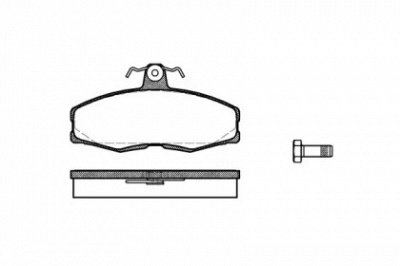 DR!VE dp1010100932 -  Комплект тормозных колодок, дисковый тормоз