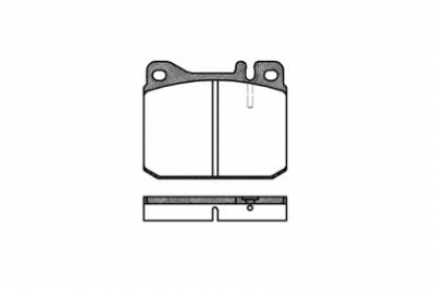 DR!VE dp1010100940 -  Комплект тормозных колодок, дисковый тормоз