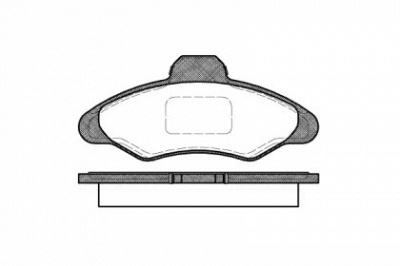 DR!VE dp1010100958 -  Комплект тормозных колодок, дисковый тормоз