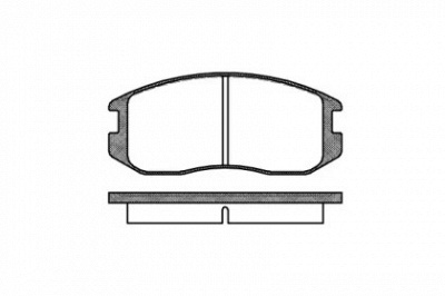 DR!VE dp1010100961 -  Комплект тормозных колодок, дисковый тормоз