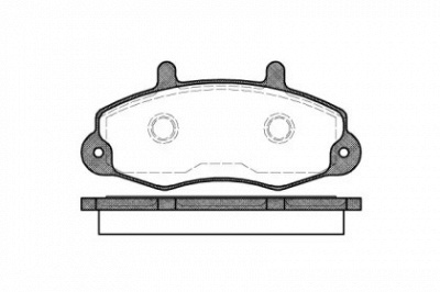 DR!VE dp1010100962 -  Комплект тормозных колодок, дисковый тормоз