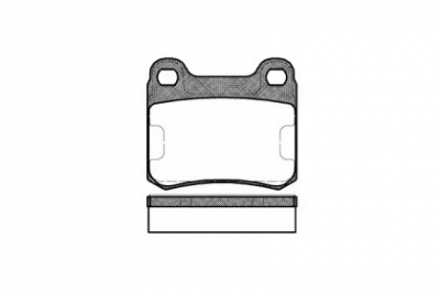 DR!VE dp1010100981 -  Комплект тормозных колодок, дисковый тормоз