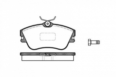 DR!VE dp1010100982 -  Комплект тормозных колодок, дисковый тормоз