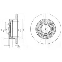 DR!VE dp1010110002 -  Тормозной диск