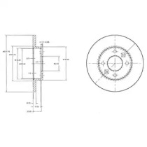 DR!VE dp1010110009 -  Тормозной диск