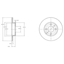 DR!VE dp1010110036 -  Тормозной диск
